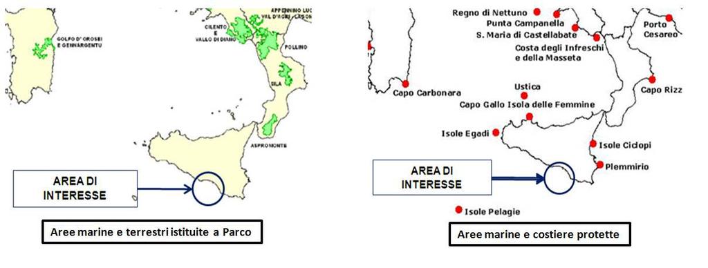 Pag. 10 Nel tratto di mare interessato dall Istanza di Permesso di Ricerca d33 G.R-.AG e dalle attività di prospezione sismica 3D non è presente alcuna Area Marina Protetta.