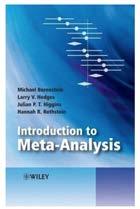 Meta-Analysis Meta-analysis refers to the statistical synthesis of results from a series of studies.