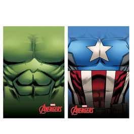 ADD 599327202558Coperta in pile Marvel Avengers