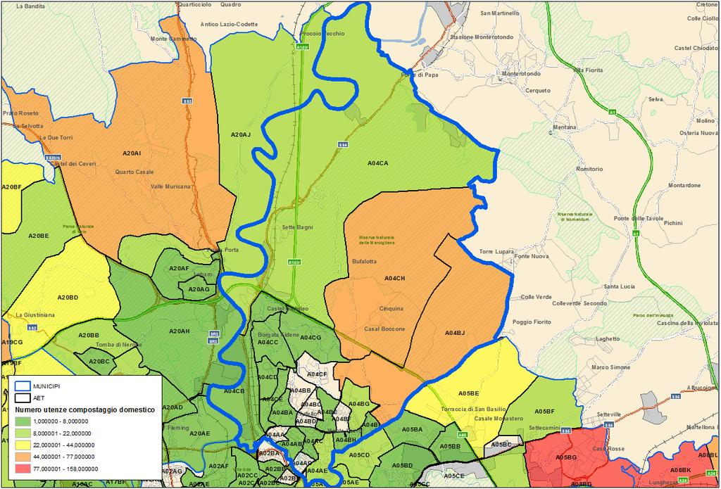 Domanda di Servizio Municipio III Distribuzione