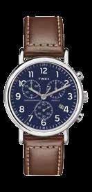 WEEKENDER CHRONO 40MM Cassa 40 mm Cinturino pelle Nato