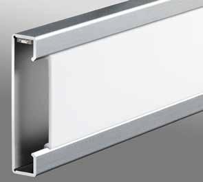 Profili Legenda simboli pagg. 92/93. La quadratura della luce Schlüter-DESIGNBASE-QD è un profilo in alluminio anodizzato versatile, utilizzabile per numerose applicazioni.