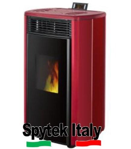 PAGINA 7 Stufe a ppellet per ristoranti bar hotel. Doppia porta di sicurezza e porta a specchio. Mod.Vesuvio. potenza massima 12 KW. Indicata per riscaldare ambienti fino a 120 m².