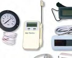 -40 C +40 C E 29004020 WT-2 Termometro digitale tascabile con sonda ambiente e cavo Pocket digital thermometer with probe and cable -50 C +300 C F 29005010 TPM-1 Termometro digitale - con decimale