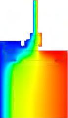 filo del muro interno Sistema  temperature Trasmittanza termica lineica Ψ