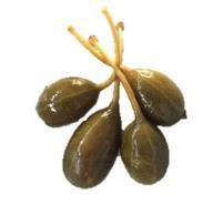 11 Olive verdi con nocciolo Oliven grün mit