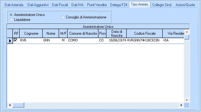 Dati contabili Sono considerate tutte le registrazioni di tipo IVA come le fatture emesse e ricevute, le note di credito o le autofatture con Data di registrazione coincidente al periodo di