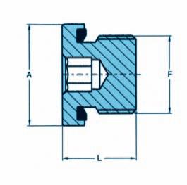 CODICE F L T16908 8 8x1 11 T16908 10 10x1 11 T16908 12 12x1,5 15 T16908 14 14x1,5 15 T16908 16 16x1,5 15 T16908 18 18x1,5 16 T16908 20 20x1,5 18 T16908 22 22x1,5 18 T16908 24 24x1,5 18 T16908 26