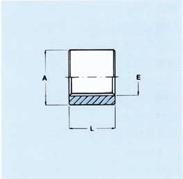 CODICE E A L Manicottoasaldaregas M22 1/8 1/8 20 14 M22 1/4 1/4