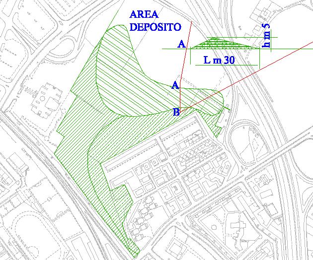 FASCIA BOSCATA DI MITIGAZIONE PRESSO L AREA DEL DEPOSITO