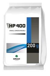 INCREMENTO GRADO BRIX, SOSTANZA SECCA E CONCENTRAZIONE DELL EPOCA DI MATURAZIONE + HP400 migliora la quantità delle produzioni mantenendo nel contempo elevati standard qualitativi, anche in presenza