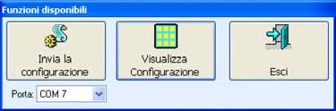 oppure su Visualizza la configurazione per visualizzare il progetto.