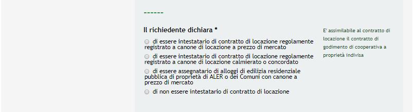 Figura 8 Modulo 1 Inserimento dati Nel primo modulo è necessario inserire prendere visione dei Dati generali e dei Dati anagrafici del richiedente riportati dal sistema.