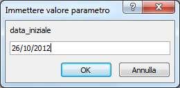 Altre QUERY complesse Nelle formulazione delle query è stata utilizzata la notazione sintattica [parametro] per indicare valori parametrici da inserire al momento della esecuzione delle medesime.