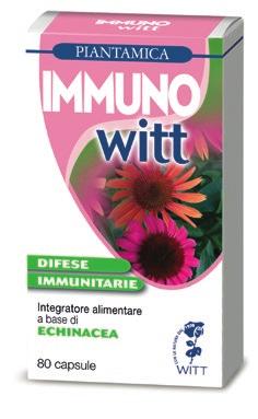IMMUNOwitt AL76 Prevenzione malattie raffreddamento: 2 capsule al giorno per almeno un mese nella stagione autunnale. Eventualmente ripetere a metà dell inverno.
