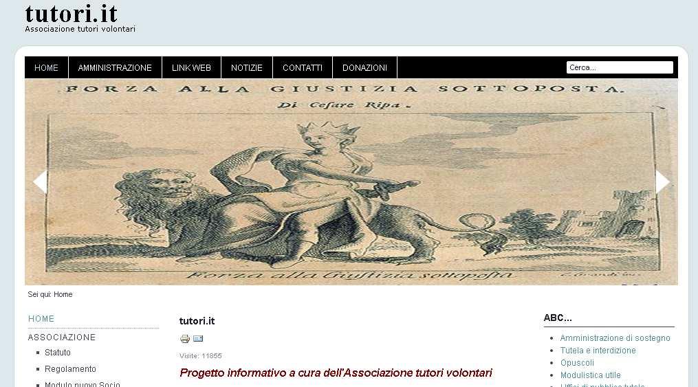 www.tutori.it Dal 2002 per condividere informazioni. Nel 2014 completamente ristrutturato.