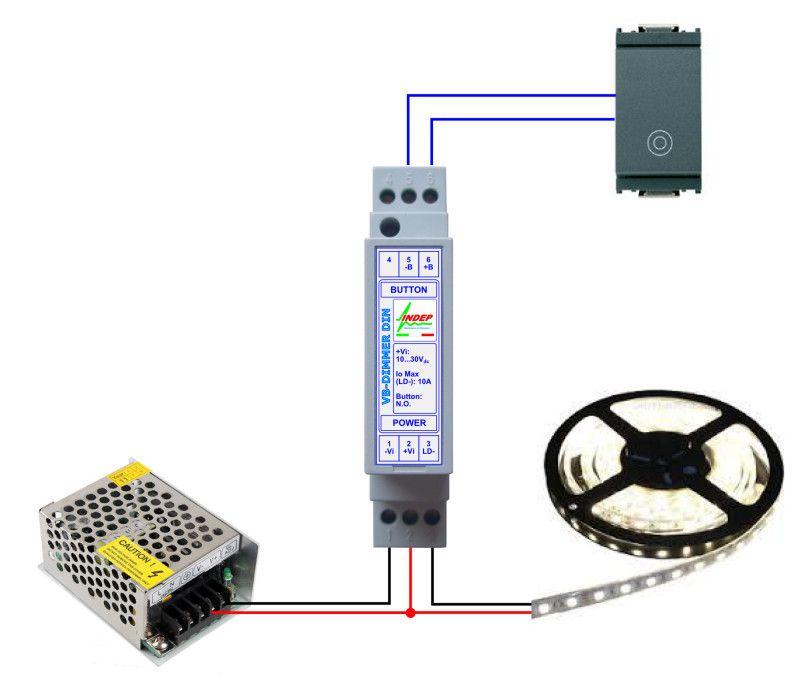 Si rammenta che l alimentazione tra i morsetti di ingresso (+Vi e Vi) dovrà essere compresa tra 10Vdc e 30Vdc (tipicamente 12Vdc o 24Vdc).