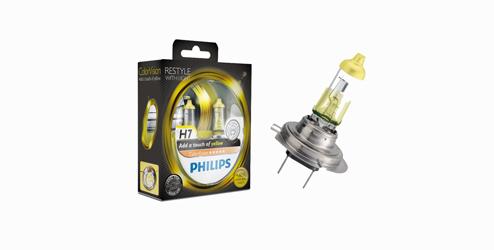 Lampadine alogene H7 Philips ColorVision - blu Lampadine alogene H7