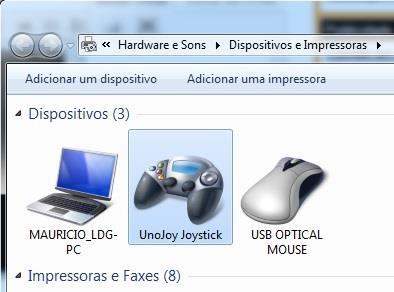 Connettere il Single Engine Throttle con FSX e P3D 1) Collegare il cavo USB in dotazione alla presa del Single Engine Throttle ed alla presa USB del PC; 2) Accedere al pannello Dispositivi e