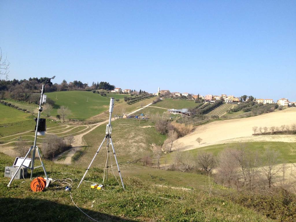 Centralina meteo Testa di prelievo per polveri PM10 a valle della direzione dei