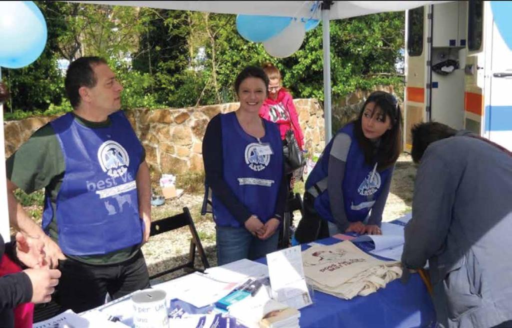 Ruolo e numero dei Volantari impegnati I volontari impegnati nel progetto saranno 4, formati presso la scuola per tecnici veterinari.