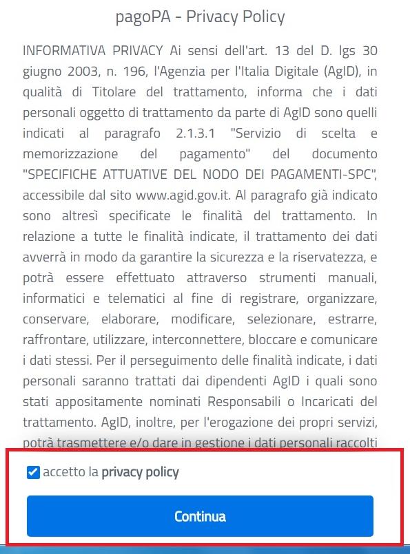 e-mail. Nell esempio usiamo l e-mail.