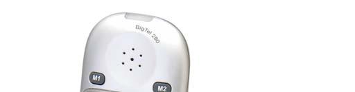 BigTel 280 Telefono senza fili con amplificatore DECT con grandi tasti, segreteria telefonica digitale integrata e numerose funzioni confort per sentire e vedere meglio COMPONENTE MOBILE: DECT-GAP