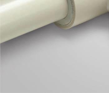 Rigid drain condensate pipe is an alternative solution to common flexible