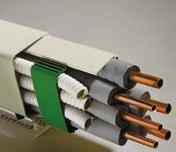 Duct is designed for the installation of dual-splits. CanalSplit 09 TYPE 09 CODE 0912 BC CODE 0912 BCF* PACKAGING 16 mt.