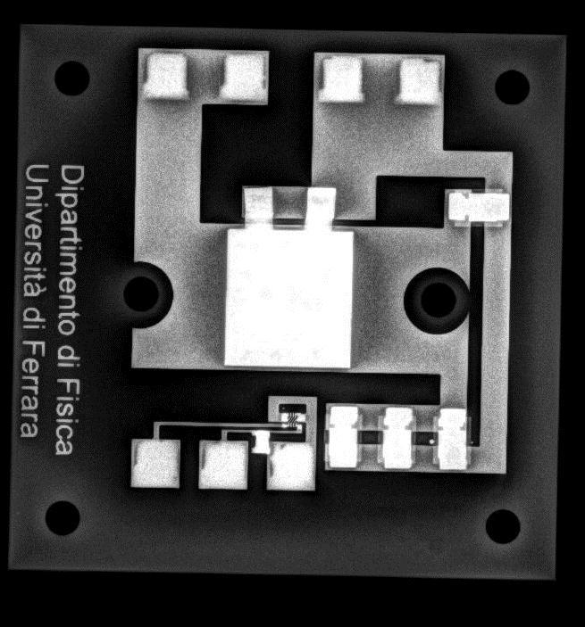 Assembling of CPV receivers RX analysis has been carried out to reveal voids below the PV