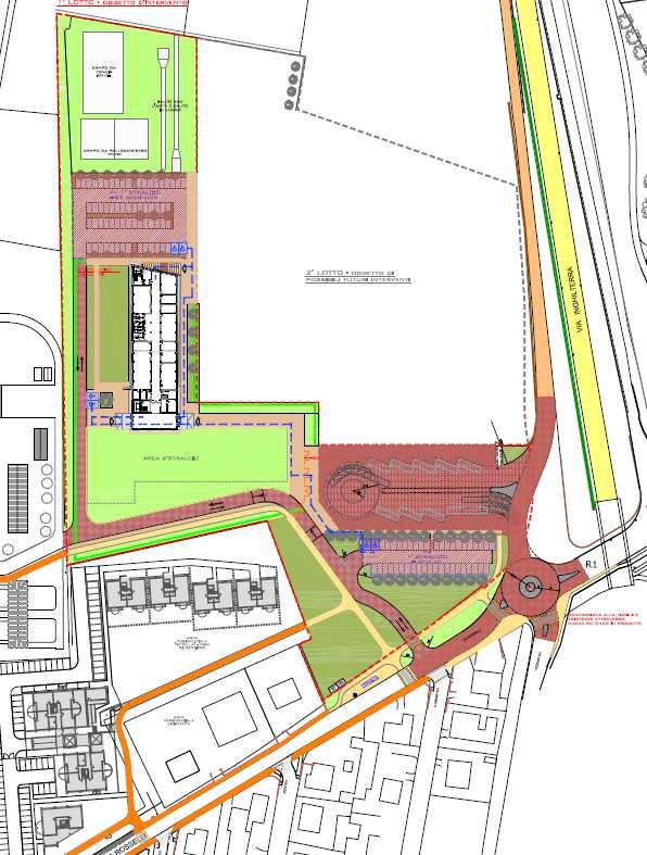 1) POLO SCOLASTICO DEL TERRITORIO Nuovo edificio in via Fratelli Rosselli 1 Lotto Il