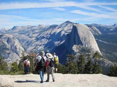 La mattina ci dirigeremo alla meravigliosa Mariposa Grove, una famosa foresta di sequoie giganti. Poi esploreremo Glacier Point, il punto panoramico più suggestivo del parco.