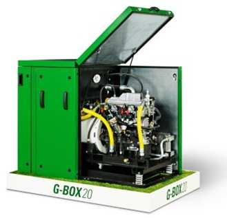 La gamma di prodotti 2G a gas naturale e biogas Portfolio.
