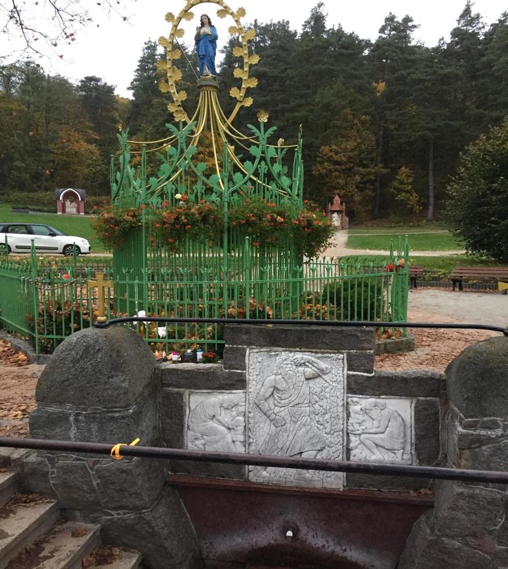 Nel pomeriggio tutte le delegazioni sono andate in visita a Gietrzwald e al santuario di Nostra Signora uno dei più importanti Santuari Mariani della Polonia.