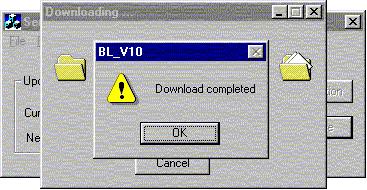 7 - RISULTATI DELLA PROCEDURA DI DOWNLOAD I risultati della procedura di download possono essere due: Download Completato; Errore. 7.