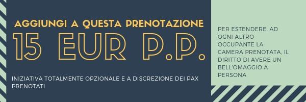 della partenza: 40% - Cancellazione 15/7 giorni prima