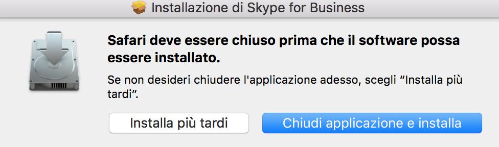 e installare Altri software che potrebbero essere aperti