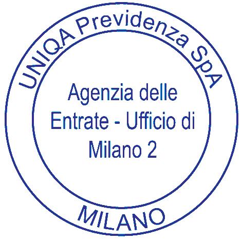 Mod. P001013-5.000 - ed. 05/2011 - rist. 05/2011 UNIQA Previdenza SpA Sede Legale e Direzione Generale: Via Carnia 26-20132 Milano - Tel. 02 281891 - Fax 02 28189200 - www.uniqagroup.