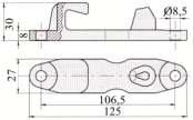 VERTICALE 2750 mm gr. 45 art.