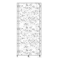 CARATTERISTICHE TERMICHE E IGROMETRICHE DEI COMPONENTI OPACHI secondo UNI EN 12831 - UNI EN ISO 6946 - UNI EN ISO 13370 Descrizione della struttura: SF - Parete vano scala Codice: M8 Trasmittanza