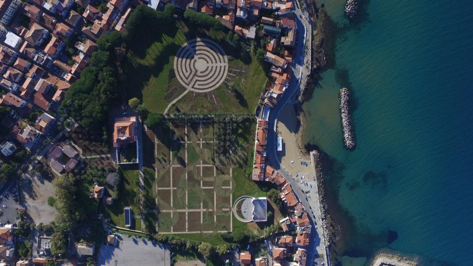 PROGETTO PER LA RECINZIONE IN FERRO LATO EST DEL PARCO ANNESSO A VILLA MATARAZZO TAV. 0 RELAZIONE TECNICA TAV. 1 - PLANIMETRIA CON INDICAZIONE DEGLI INTERVENTI RAPP.:1:500. TAV. 2 DETTAGLI RECINZIONE IN FERRO LATO EST TAV.