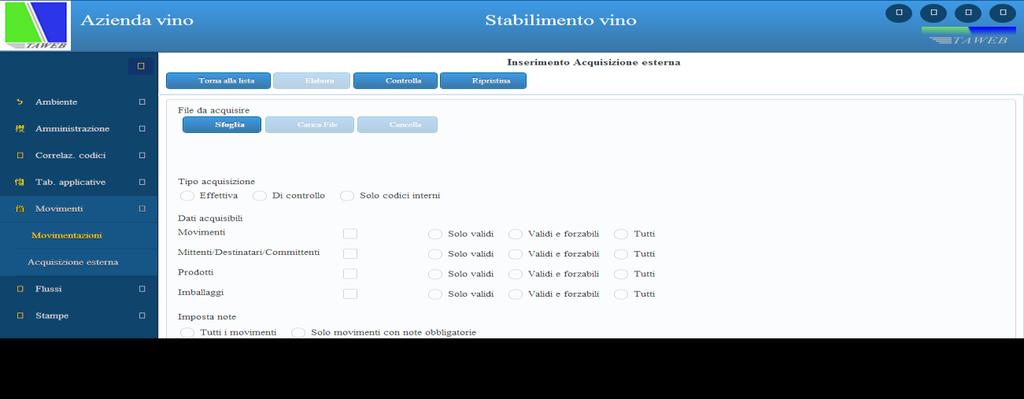 SICUREZZA La robusta piattaforma tecnologica su cui si basa TAWeb, garantisce affi dabilità e continuità di servizio.