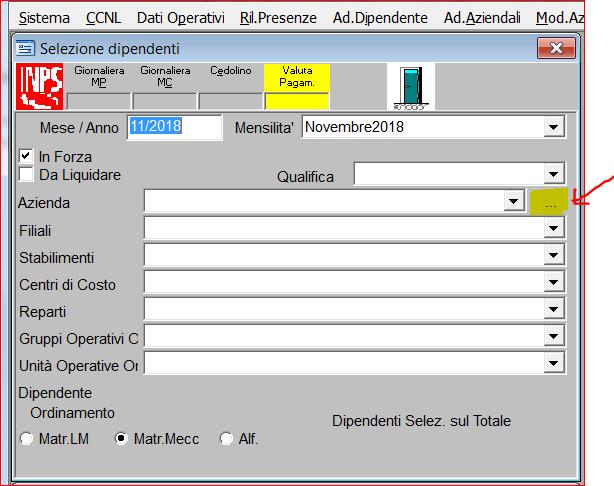 IMPLEMENTAZIONI Amministrazione