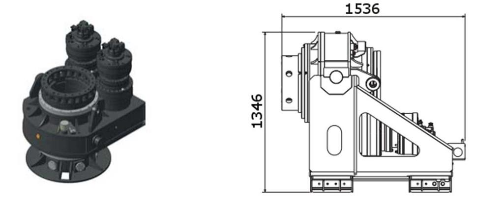 macchina base base unit Macchina base Base unit Sottocarro allargabile Retractable undercarriage Larghezza minima/massima Minimum/Maximum width 2500/3800 mm 98/149 in Lunghezza Length 4670 mm 183 in