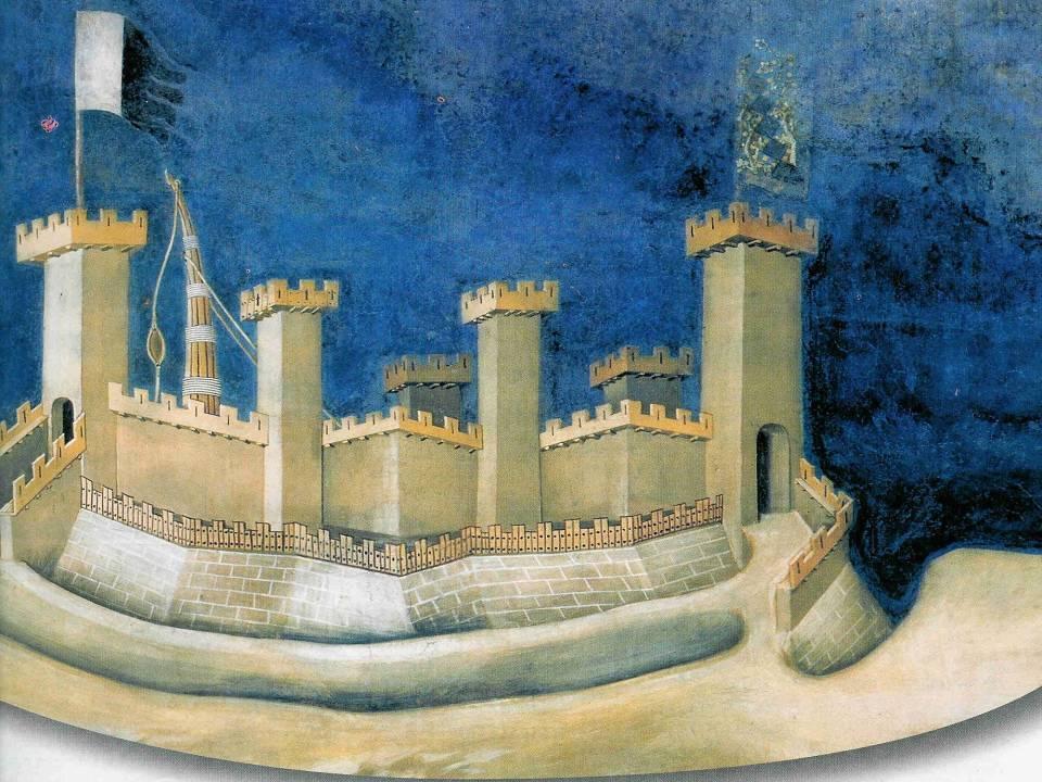 Col nascere delle signorie locali, nacque il bisogno di avere una protezione, così si crearono i castelli fortificati, con un