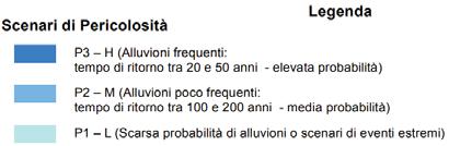 Baccinetta a sud della ferrovia termina nello Scolo Giannello.