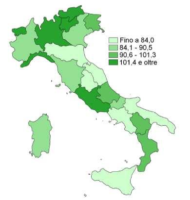 Per quanto riguarda l acqua potabile consumata, nel 2008 in Italia sono stati erogati 92,5 m 3 di acqua potabile per abitante, con un incremento dell 1,2% negli ultimi dieci anni.