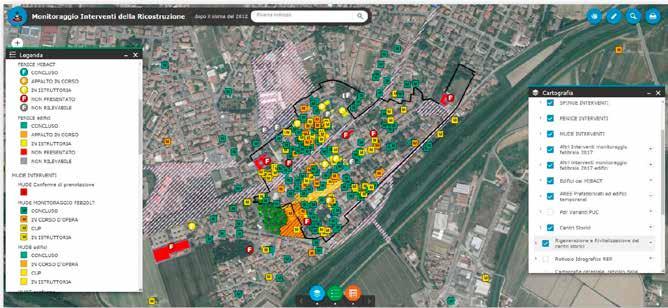 M.I.Ric. è un geodatabase consultabile attraverso un WebGIS, creato per l analisi territoriale degli interventi archiviati dal D.U.R.E.R. e degli strumenti di pianificazione inerenti la ricostruzione post sisma (Piani della Ricostruzione, Programmi Speciali d area).