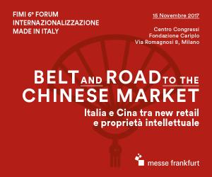 FIMI Forum per l Internazionalizzazione del Made in Italy Evento organizzato annualmente da Messe Frankfurt Italia che raggruppa le testimonianze dei principali protagonisti del sistema fieristico,