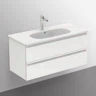 CERAMICA E ARREDO BAGNO ARREDO BAGNO Bidet sospeso monoforo. Fissaggi nascosti Bidet filo parete monoforo. Installazione filo parete Mobile sottolavabo 1000x440 mm.